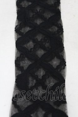 画像2: Angelic Pretty / Airy Crossオーバーニー  ブラック H-25-05-15-1013-AP-ZA-NS-ZH