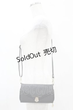 画像1: ALICE and the PIRATES / A/PウォレットBAG  ブラック H-25-05-15-1015-PA-BG-NS-ZH