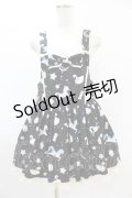 Angelic Pretty / Candy Sprinkleサロペット&バレッタセット Free ブラック H-25-05-15-1018-AP-OP-NS-ZH