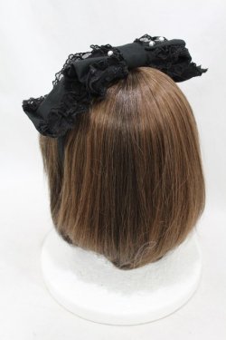 画像2: Angelic Pretty / Sweetくるりんカチューシャ  ブラック H-25-05-15-1002-AP-AC-NS-ZH