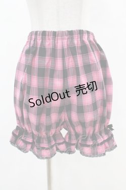 画像4: Angelic Pretty / ブルマ付きスカートSet Free ブラック/ピンク H-25-05-15-1021-AP-SK-NS-ZH