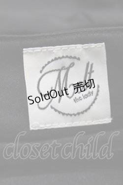 画像3: Melt the lady / バックベルトサテンコンビネゾン Free ブラック H-25-05-15-1022-PU-OP-NS-ZH