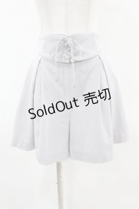 Fi.n.t / レースアップショートパンツ Free ブルー H-25-05-15-1023-CA-PA-NS-ZH
