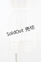 axes femme POETIQUE / レースフリルペチパンツ M オフ H-25-05-15-1024-AX-PA-NS-ZH