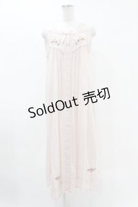 PINK HOUSE / 刺繍ワンピース FREE ピンク H-25-05-15-1025-LO-OP-NS-ZH