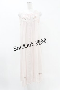 画像1: PINK HOUSE / 刺繍ワンピース FREE ピンク H-25-05-15-1025-LO-OP-NS-ZH