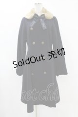 Innocent World / オリジナルロゴリボンコート M/99cm丈 ネイビー H-25-05-15-1026-IW-CO-NS-ZT-C028