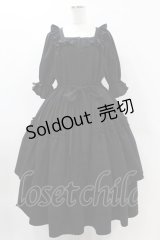 Physical Drop / 前釦スクエアドレス Free ブラック H-25-05-15-1027-LO-OP-NS-ZH