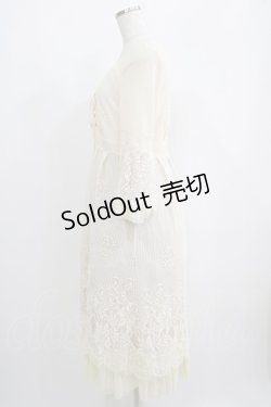 画像2: Rozen Kavalier / レースフリルワンピース  アイボリー H-25-05-15-006-OO-OP-KB-ZH