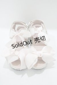 merry jenny / glitterリボンスニーカーサンダル S ピンク H-25-05-15-074-LO-BG-KB-ZH