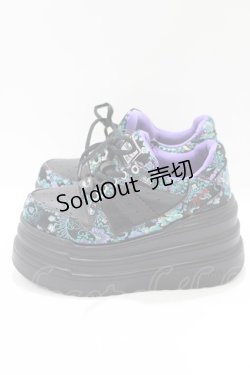 画像2: YOSUKE / 厚底スニーカー M 黒×青 H-25-05-15-075-PU-SH-KB-ZH