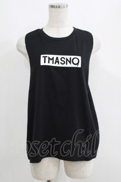 画像1: KRY CLOTHING / 「TMASNO」ルーズシルエットタンク  黒 H-25-05-15-014-EL-TO-KB-ZH
