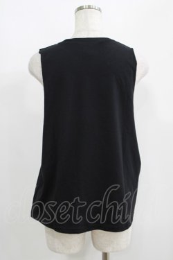 画像3: KRY CLOTHING / 「TMASNO」ルーズシルエットタンク  黒 H-25-05-15-014-EL-TO-KB-ZH