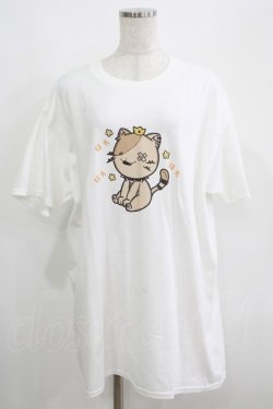 画像1: NieR Clothing / プリント半袖CUTSEW XL 白 H-25-05-15-018-PU-TO-KB-ZH