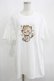 画像1: NieR Clothing / プリント半袖CUTSEW XL 白 H-25-05-15-018-PU-TO-KB-ZH (1)