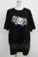 画像1: NieR Clothing / プリント半袖CUTSEW XL 黒 H-25-05-15-019-PU-TO-KB-ZH (1)