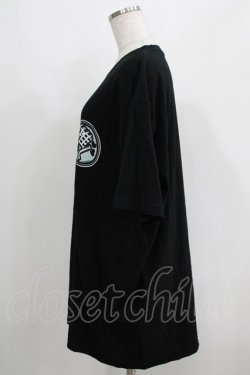 画像2: NieR Clothing / プリント半袖CUTSEW XL 黒 H-25-05-15-019-PU-TO-KB-ZH