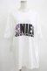 画像1: NieR Clothing / ちゃむちゃむ×ロゴCUTSEW XL 白 H-25-05-15-020-PU-TO-KB-ZH (1)