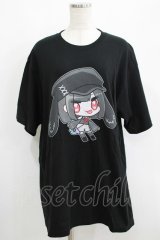 NieR Clothing / 擬人化プリントCOTTON CUTSEW XL 黒 H-25-05-15-021-PU-TO-KB-ZH