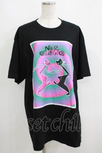 NieR Clothing / CHARACTER COTTON CUTSEW【ちゃむちゃむ×シエル】 XL 黒 H-25-05-15-026-PU-TO-KB-ZH