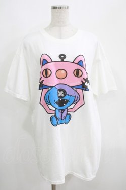 画像1: NieR Clothing / トレバコラボoneくんカットソー  白 H-25-05-15-029-PU-TO-KB-ZH