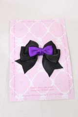 LOTUS ribbon / リボンリング  ブラック/パープル H-25-05-16-043-EL-AC-NS-ZH