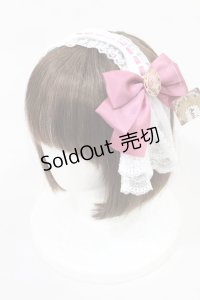 Amavel / 喫茶アマベルのアフタヌーン・ティーカチューシャ  オフ/ピンク H-25-05-16-044-CA-AC-NS-ZH