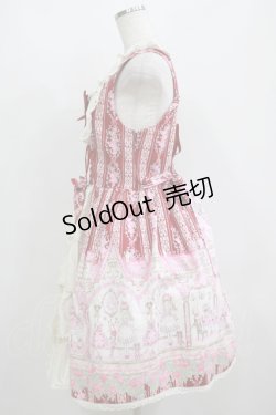 画像2: BABY,THE STARS SHINE BRIGHT / Dreaming Of Little Lover柄ジャンパースカートII Free エンジ H-25-05-16-1023-BA-OP-NS-ZH