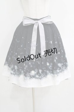 画像1: axes femme POETIQUE / アイスクリスタルミドルスカート M ブラック H-25-05-16-1027-AX-SK-NS-ZH