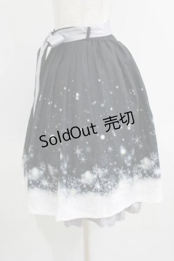 画像2: axes femme POETIQUE / アイスクリスタルミドルスカート M ブラック H-25-05-16-1027-AX-SK-NS-ZH