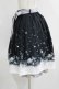画像2: axes femme POETIQUE / アイスクリスタルミドルスカート M ブラック H-25-05-16-1027-AX-SK-NS-ZH (2)