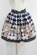 ALICE and the PIRATES / 時計じかけのおすましキャット柄スカート Free ネイビー H-25-05-16-1031-PA-SK-NS-ZH