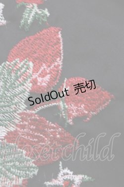 画像5: Ank Rouge / いちご刺繍スカラップスカート M ブラック H-25-05-16-1033-CA-SK-NS-ZH
