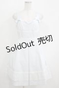 JESUS DIAMANTE / ローズガーデンワンピース 40 サックスストライプ H-25-05-16-1036-JE-OP-NS-ZH
