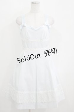 画像1: JESUS DIAMANTE / ローズガーデンワンピース 40 サックスストライプ H-25-05-16-1036-JE-OP-NS-ZH