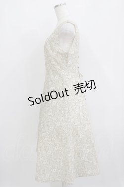 画像2: Fi.n.t / ペイントマーガレット柄ワンピース Free BEIGE H-25-05-16-1038-CA-OP-NS-ZH