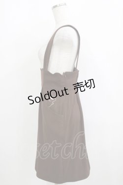 画像2: Fi.n.t / サス付きスカラップスカート/ポムポムプリン Free BROWN H-25-05-16-1045-CA-SK-NS-ZH
