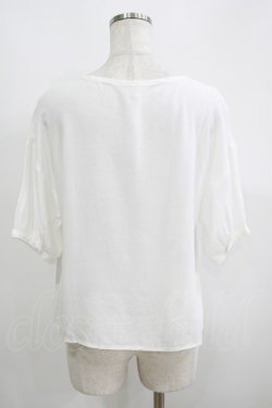画像3: Fi.n.t / ヨークフルーツ刺繍ブラウス Free OFF WHITE H-25-05-16-1050-CA-BL-NS-ZH
