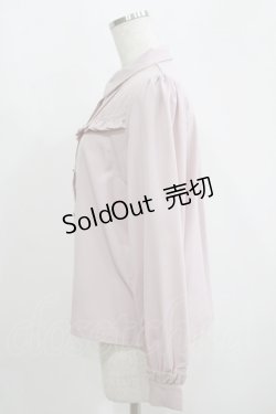 画像2: axes femme / チェーンブローチ付ブラウス M ピンク H-25-05-16-1060-AX-BL-NS-ZH