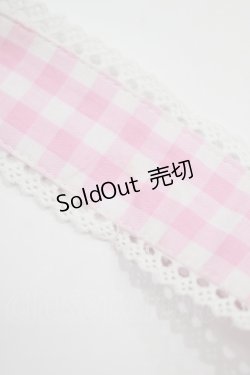 画像6: Angelic Pretty / ギンガム配色肩リボンジャンパースカート Free ピンク/ラベンダー H-25-05-16-1005-AP-OP-NS-ZH