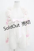 JESUS DIAMANTE / ぼかし薔薇ボレロ Free ピンク H-25-05-16-1072-JE-TO-NS-ZH