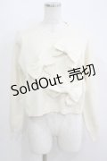 Fi.n.t / フロントリボンニットプルオーバー Free OFF WHITE H-25-05-16-1074-CA-TO-NS-ZH