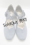 axes femme / セパレートパンプス L ブルー H-25-05-16-1082-AX-SH-YZ-ZH