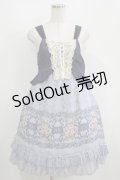 axes femme / シフォンワンピース M サックス H-25-05-16-1012-AX-OP-NS-ZH