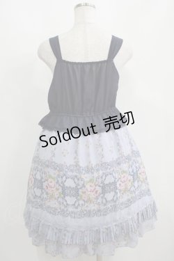 画像3: axes femme / シフォンワンピース M サックス H-25-05-16-1012-AX-OP-NS-ZH