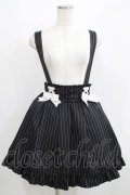 Secret Honey / レースアップピンタックフリルスカート Free ブラック H-25-05-16-1017-CA-SK-NS-ZH