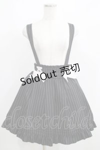 Secret Honey / レースアップピンタックフリルスカート Free ブラック H-25-05-16-1017-CA-SK-NS-ZH