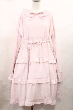 画像1: FLC / 皆方由衣コラボ/ティアードフリルワンピース M ピンク H-25-05-16-008-LO-OP-NS-ZH