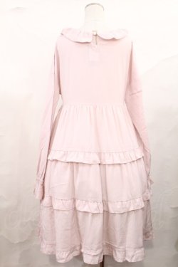 画像2: FLC / 皆方由衣コラボ/ティアードフリルワンピース M ピンク H-25-05-16-008-LO-OP-NS-ZH