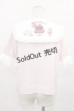 画像2: Amavel / 喫茶アマベルのアフタヌーン・ティーブラウス Free ピンク H-25-05-16-026-CA-BL-NS-ZH